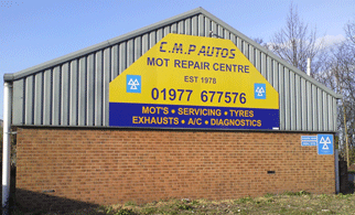 C.M.P. Autos frontage